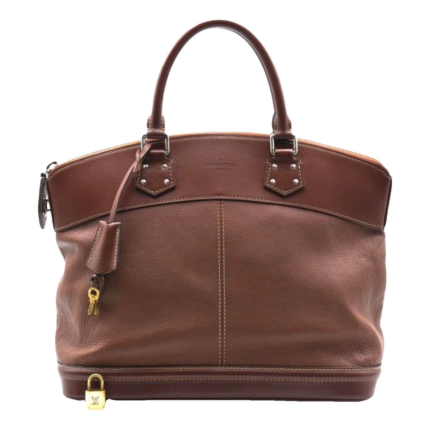 Lockit leather handbag