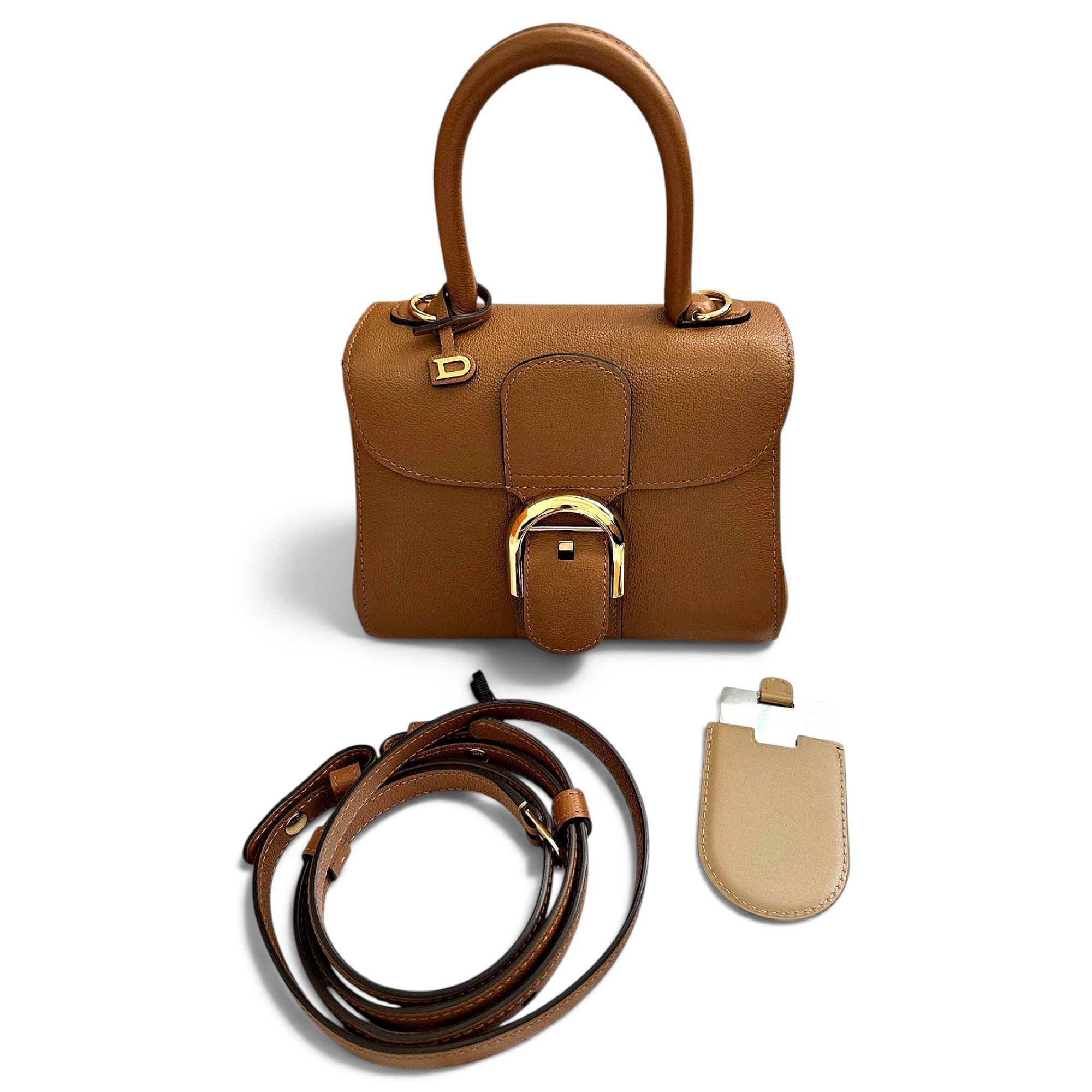 Brillant leather handbag