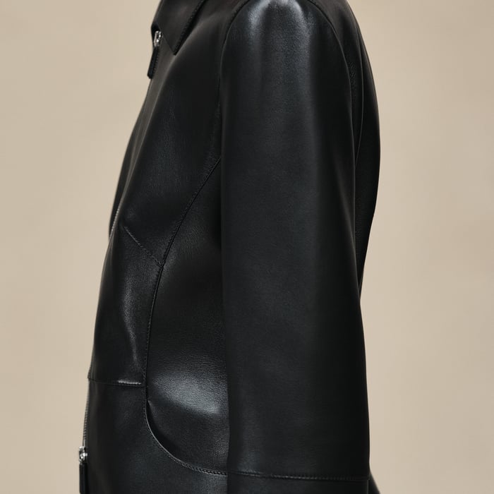 Noir Veste Équestre