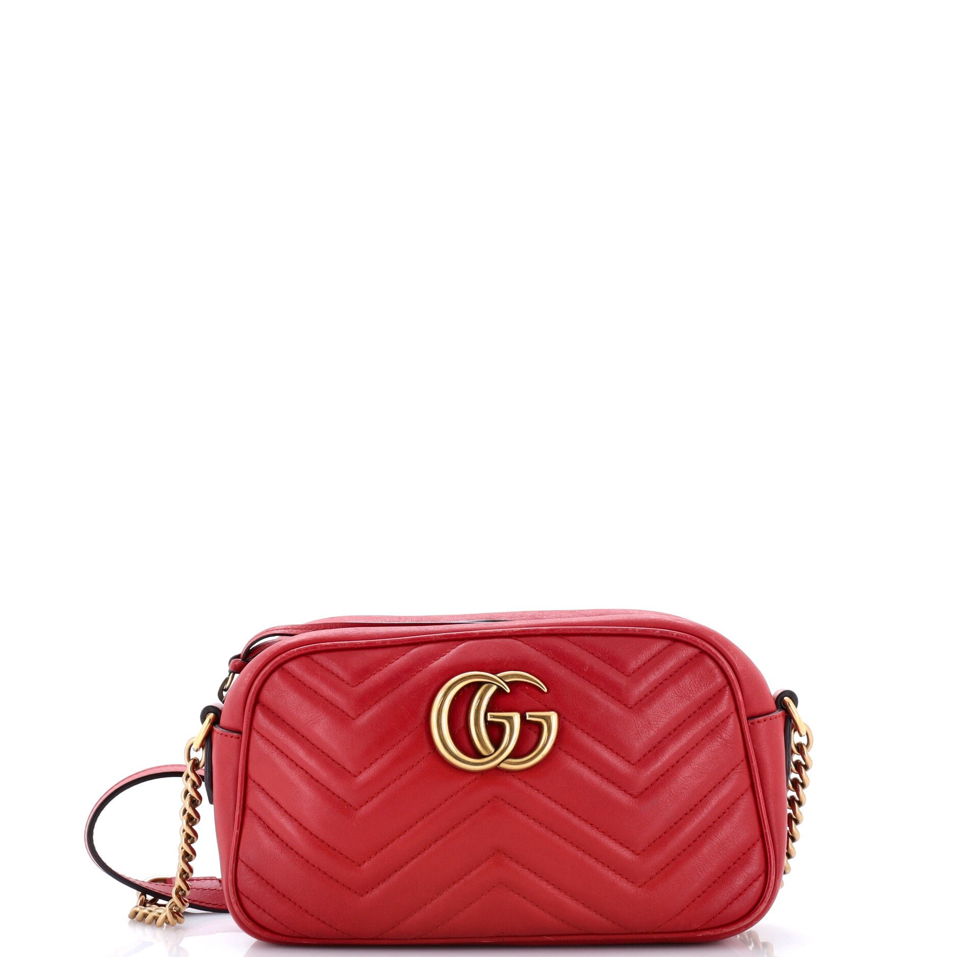 GG Marmont Shoulder Bag Matelasse Leather Small