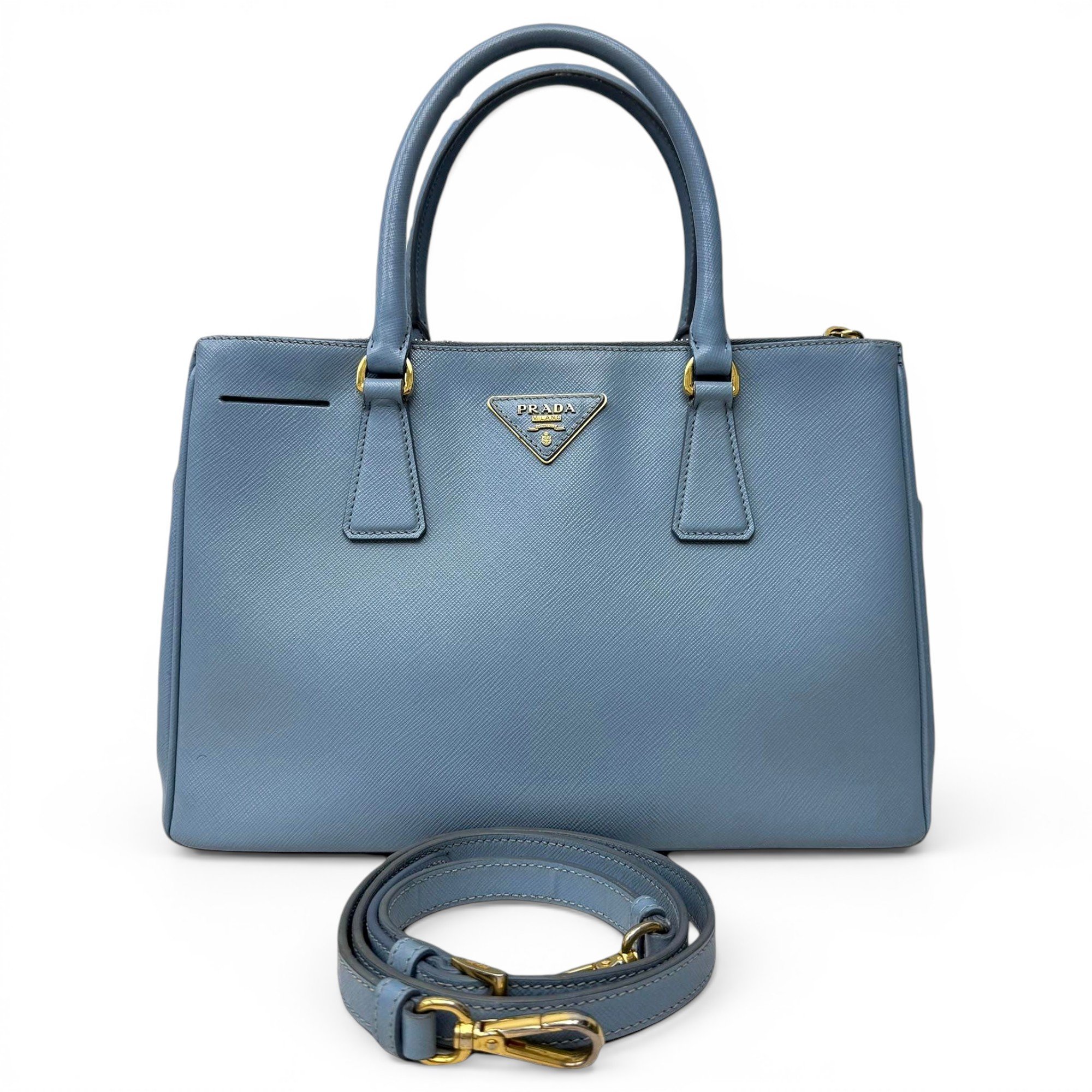 Galleria leather handbag