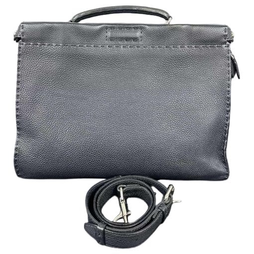 Peekaboo leather handbag