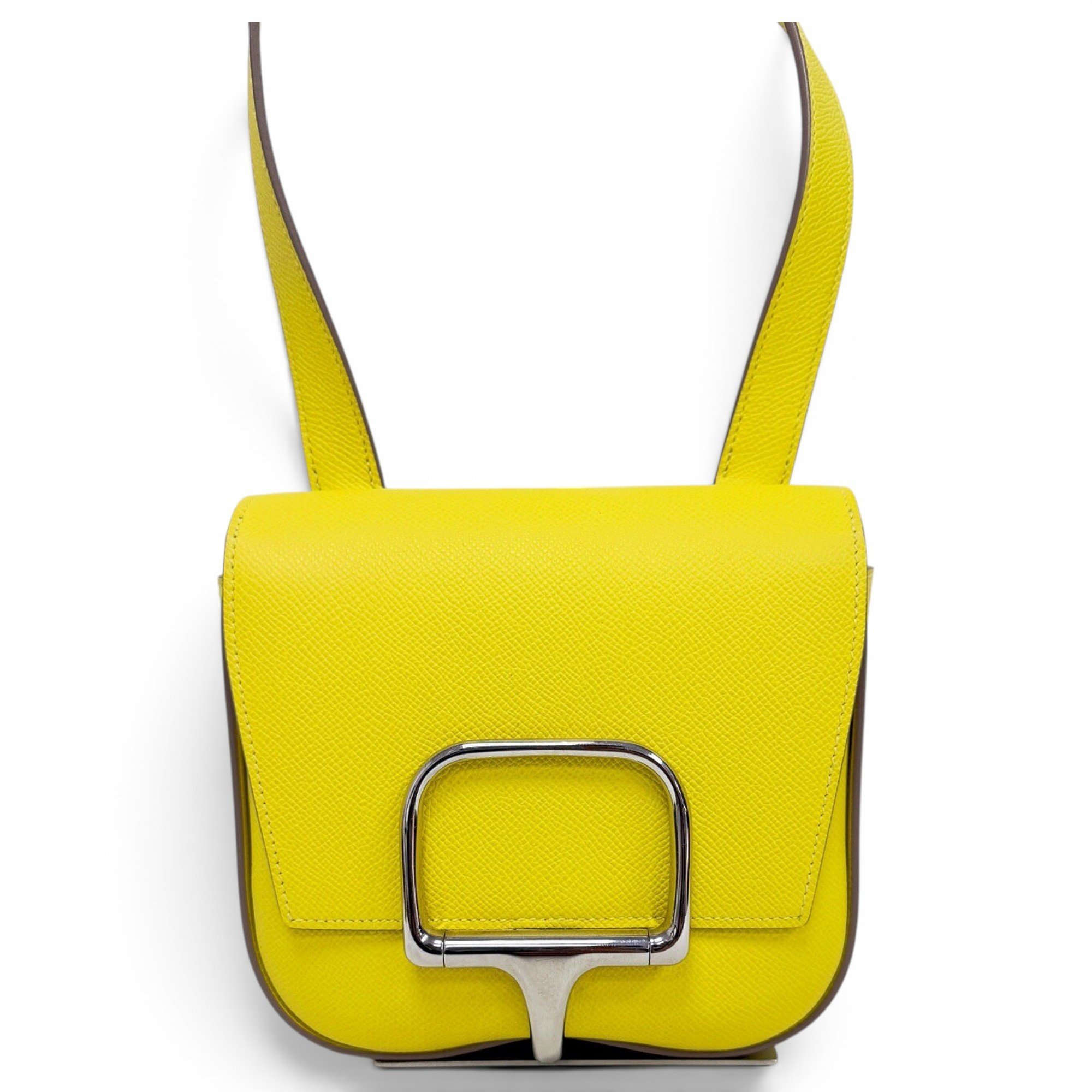 Della leather handbag