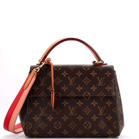 Louis Vuitton Cluny Top Handle Bag Monogram Canvas BB