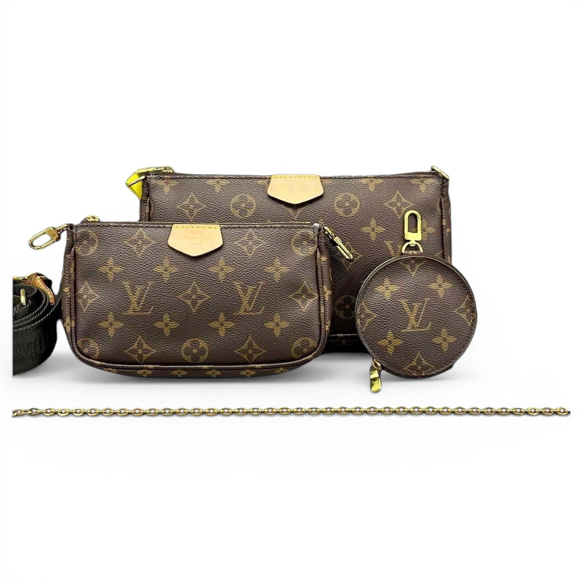Multi Pochette Accessoires leather handbag
