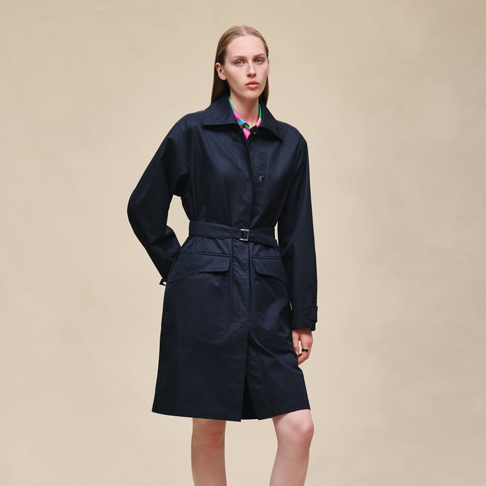 Bleu Noir Harness Coat