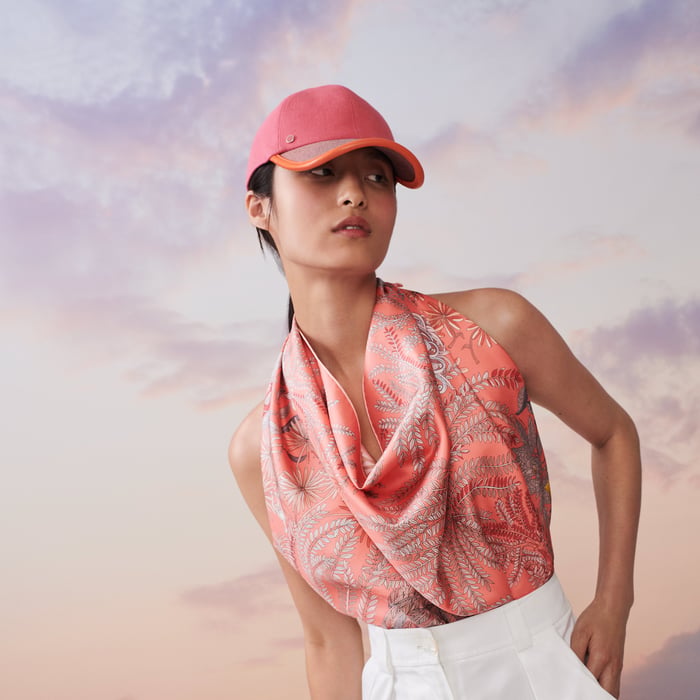 Le Jardin Des Peintres Double Face Scarf 90