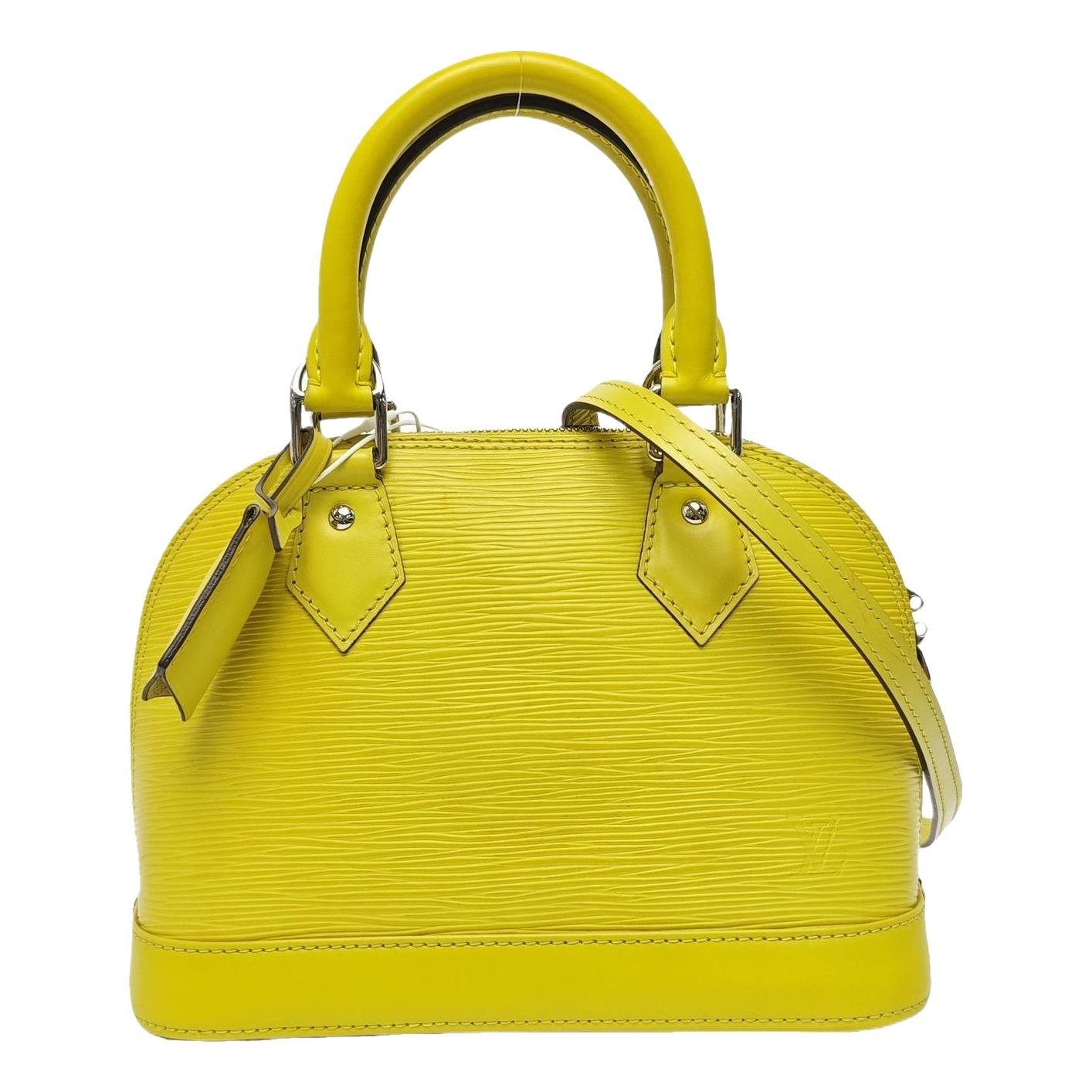 Alma leather handbag