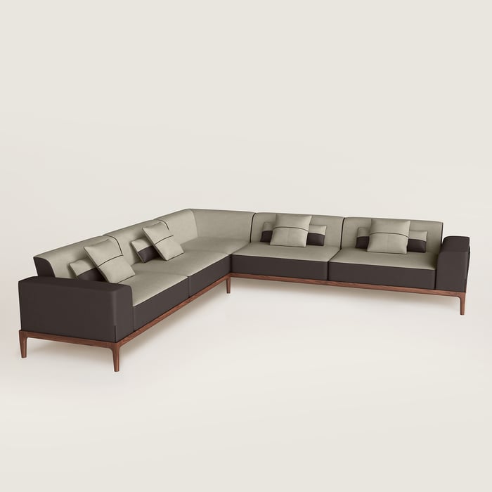 Sofa Sellier 5-seater Corner