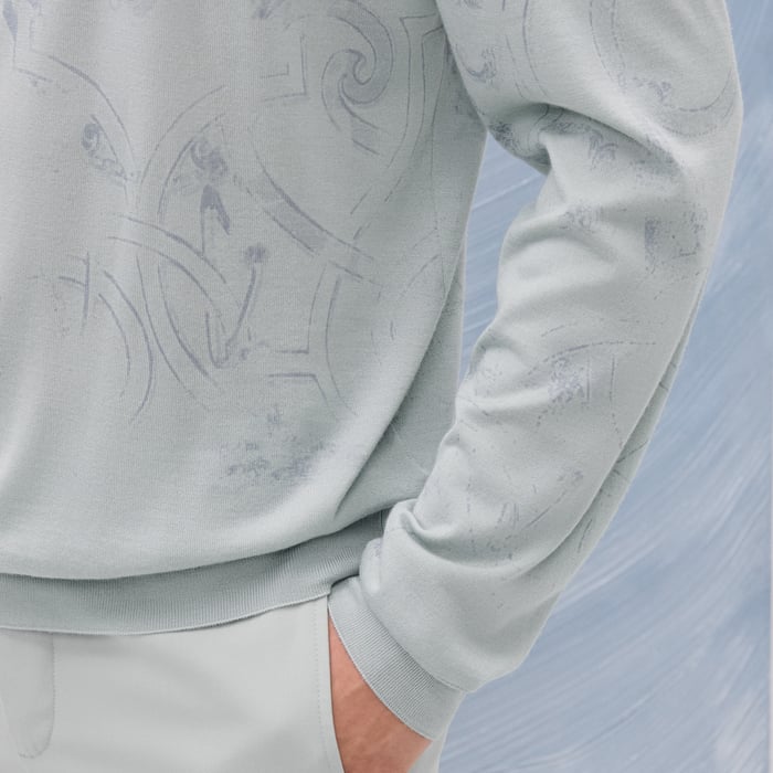 Brume "l'Instruction Du Roy Patine" Crewneck Sweater