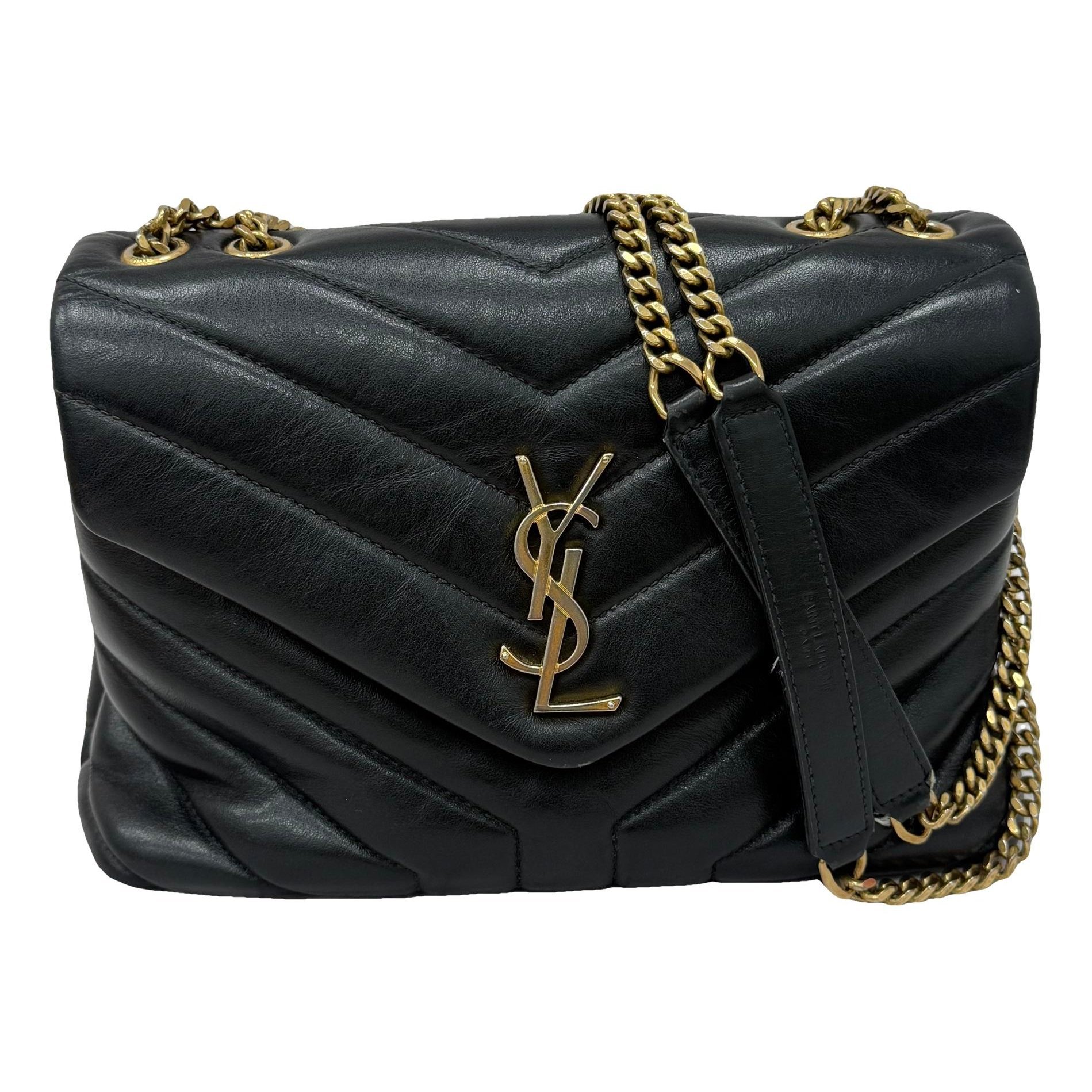 Loulou leather handbag