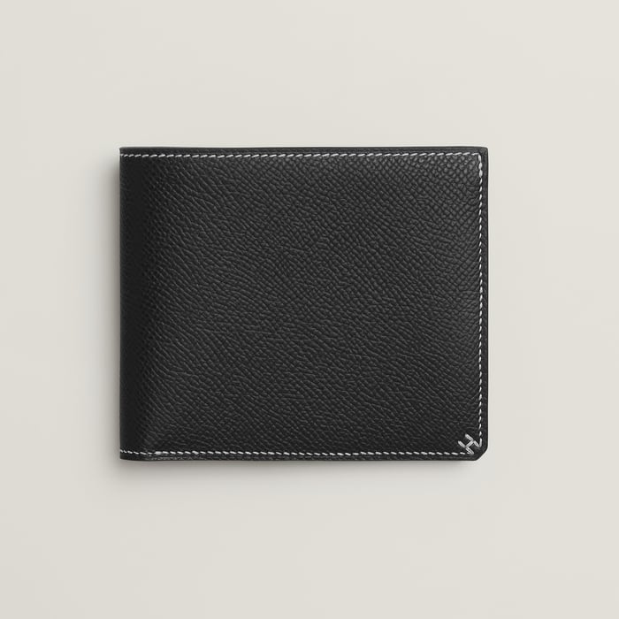 Noir H Sellier Compact Wallet