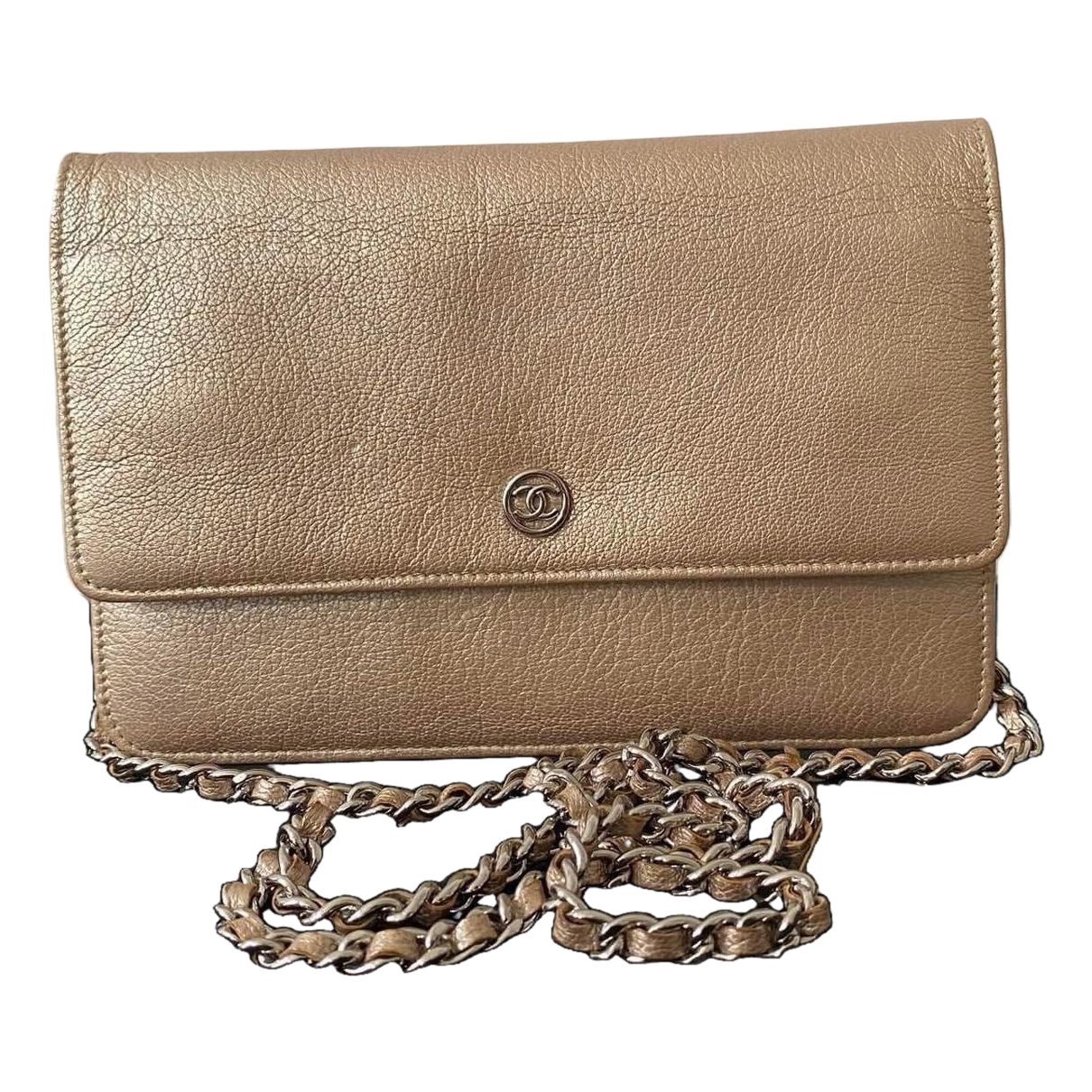Wallet On Chain Timeless/Classique leather crossbody bag