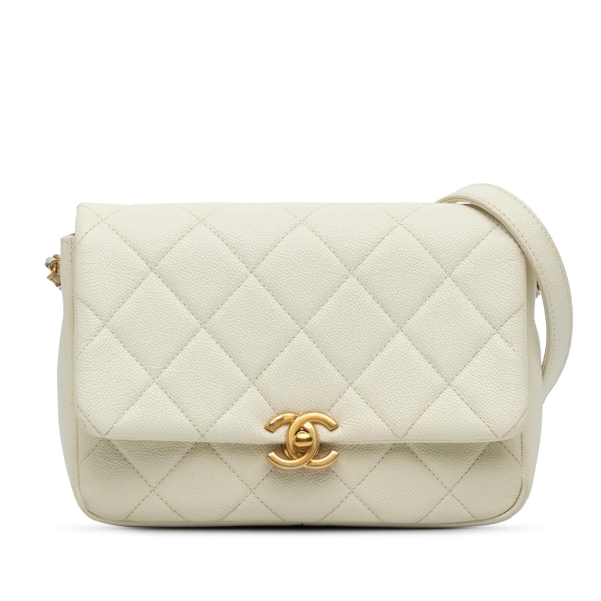 Wallet On Chain Boy Half Flap leather handbag