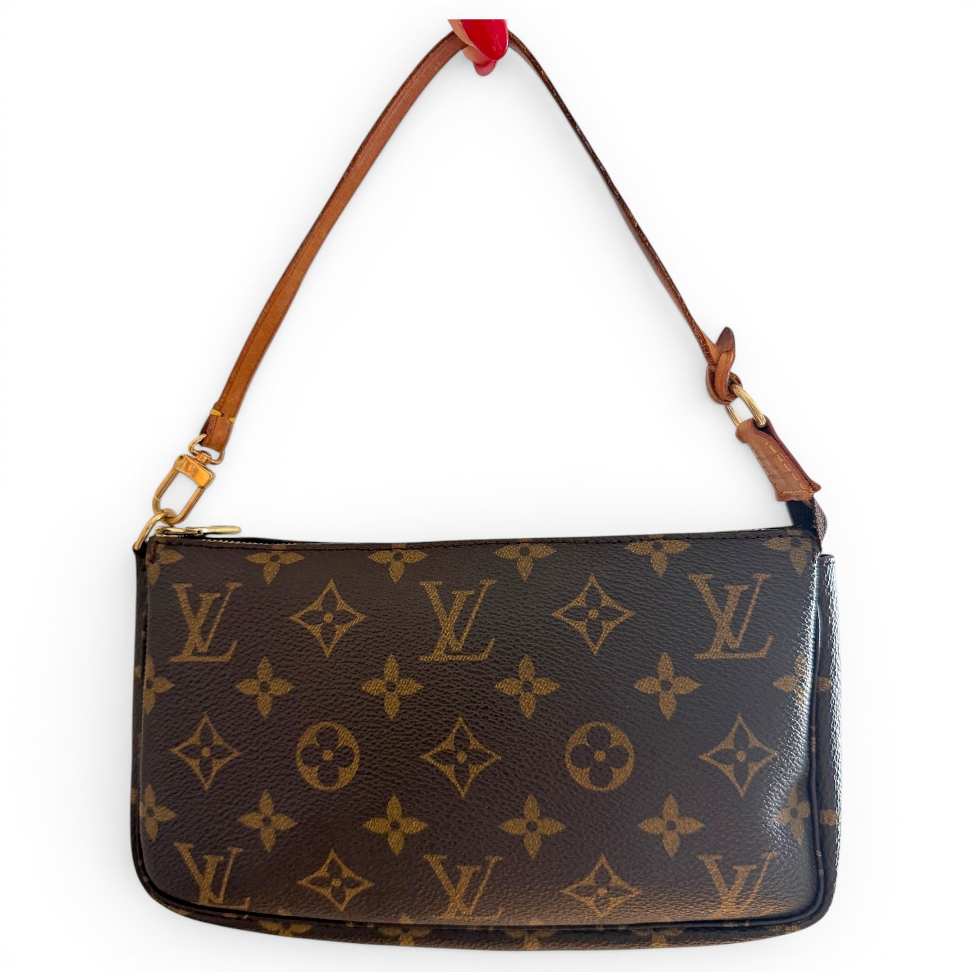 Pochette Accessoire leather handbag