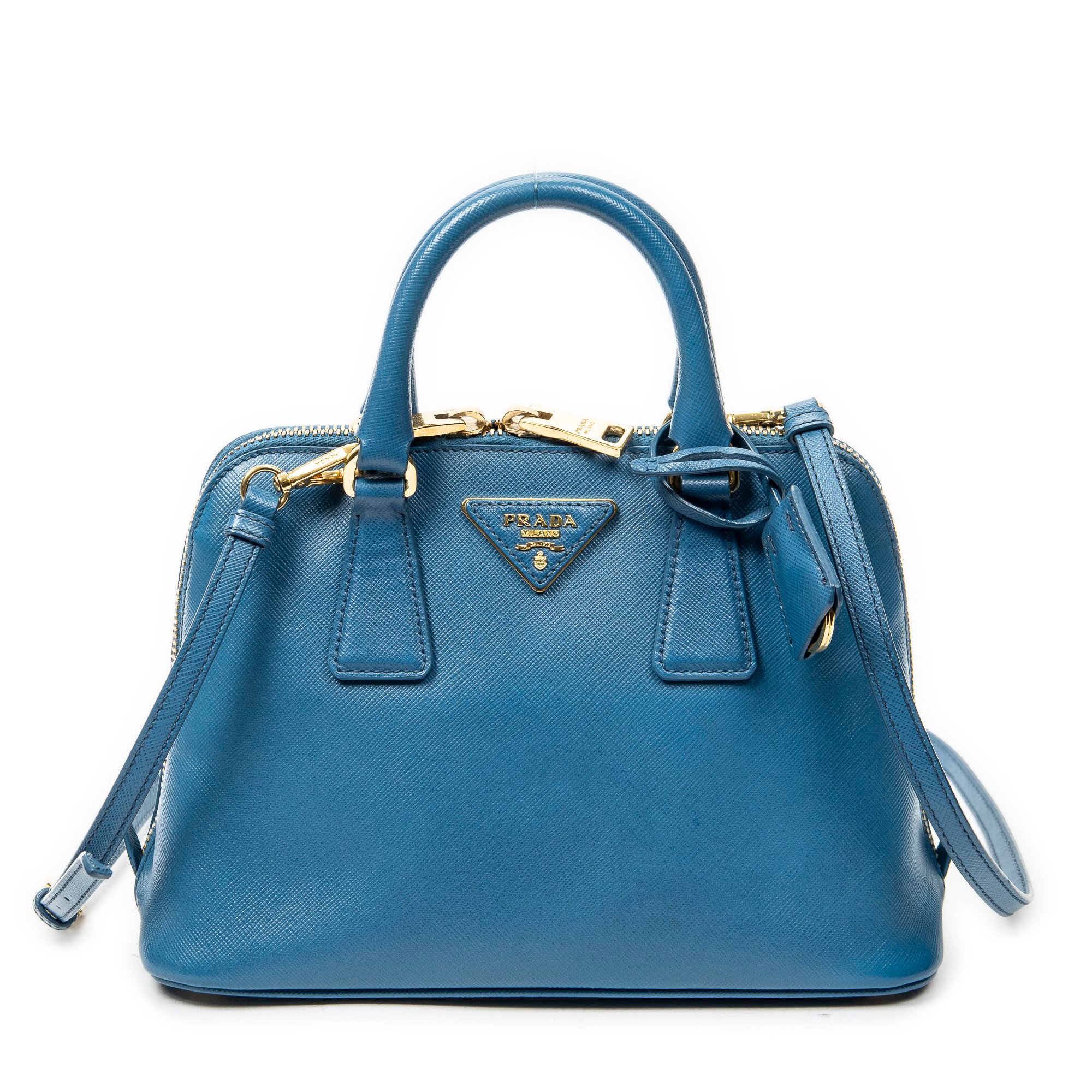 Promenade leather handbag