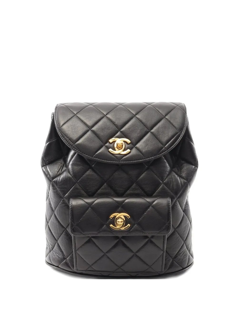 2000s Duma lambskin backpack