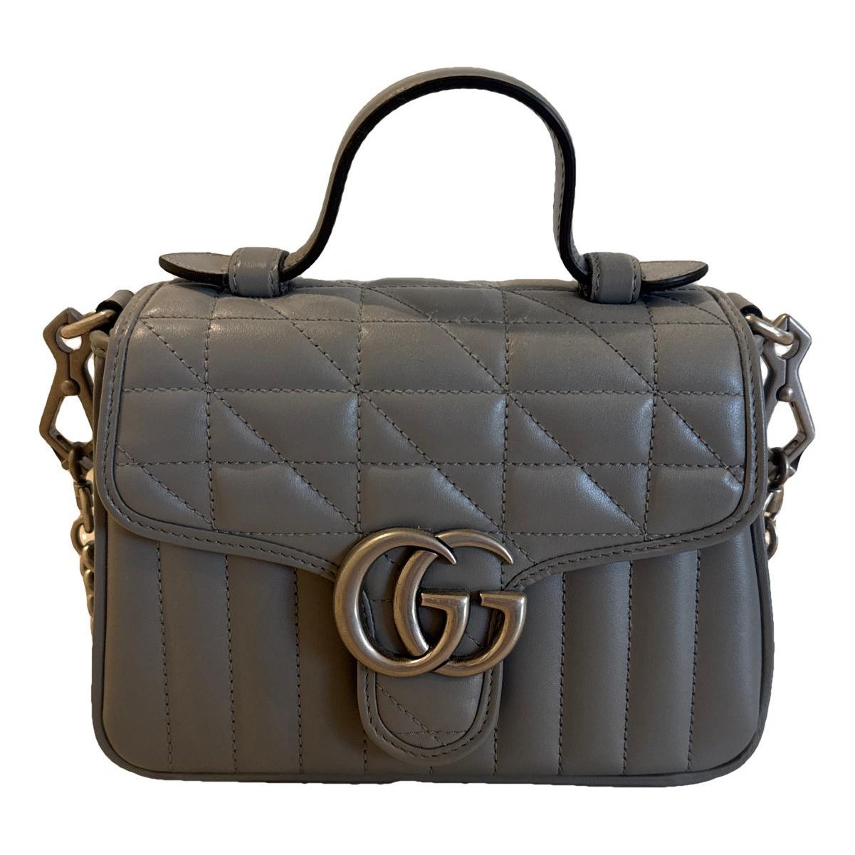 GG Marmont Flap leather handbag