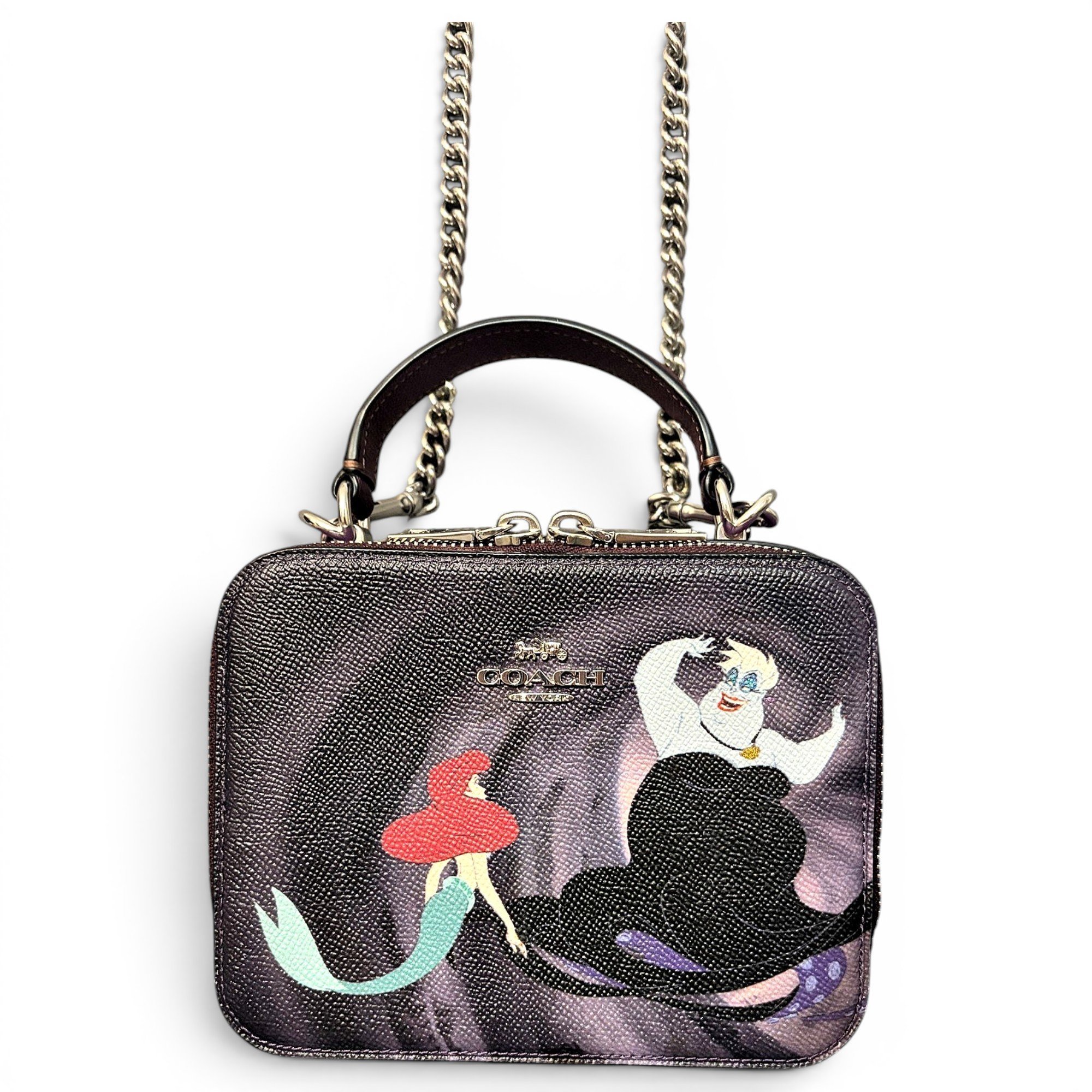  Disney collection leather crossbody bag