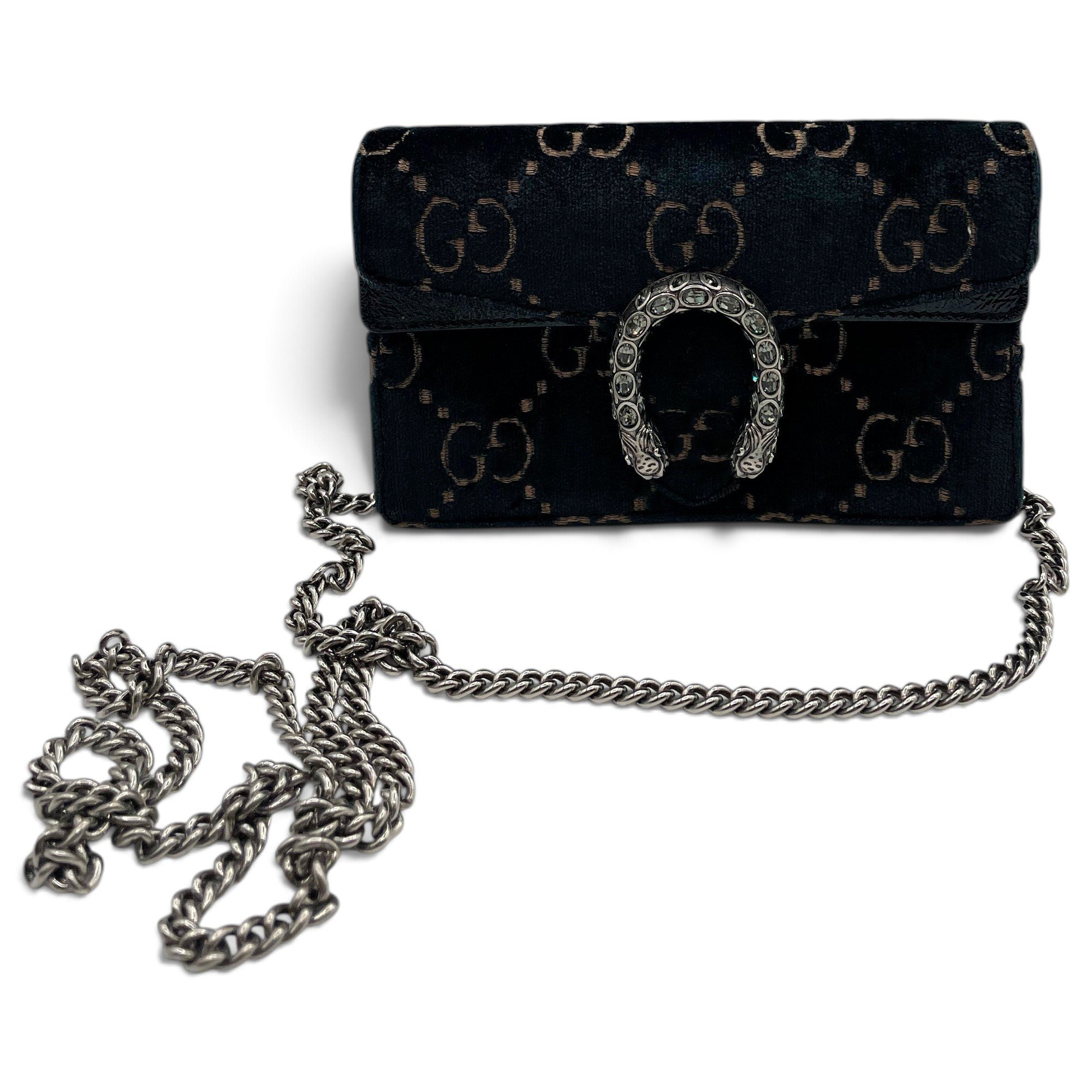 Dionysus velvet crossbody bag
