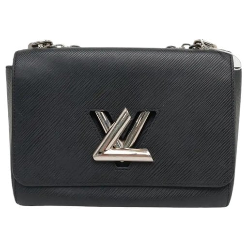 Twist leather crossbody bag