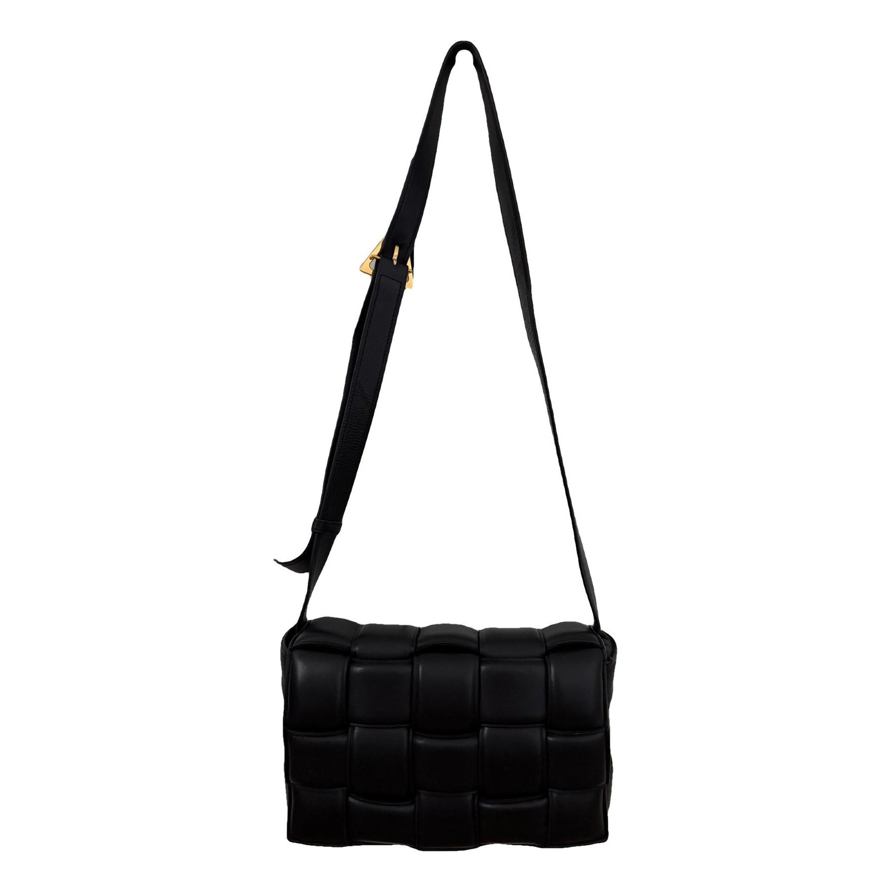 Cassette Padded leather crossbody bag