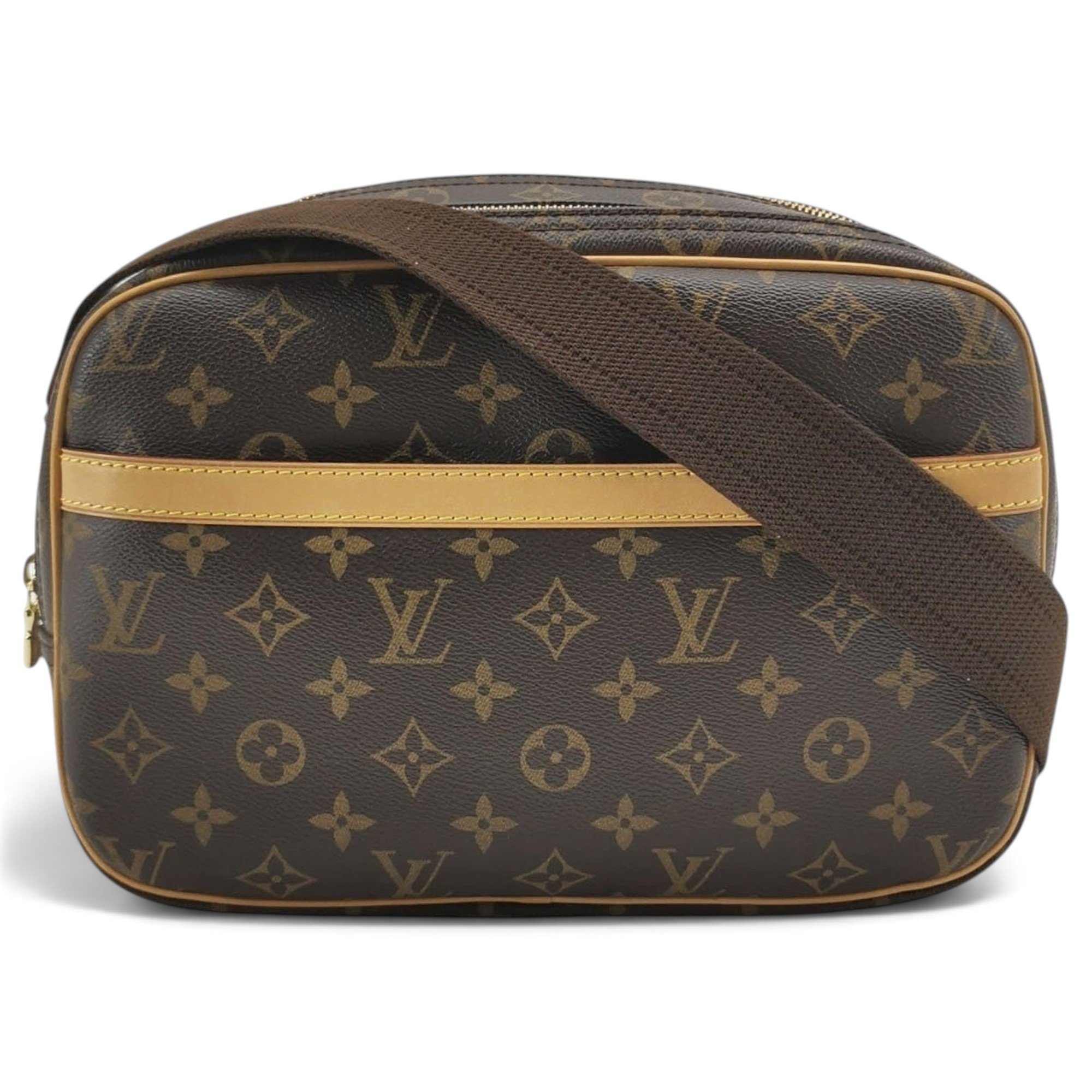 Reporter leather handbag