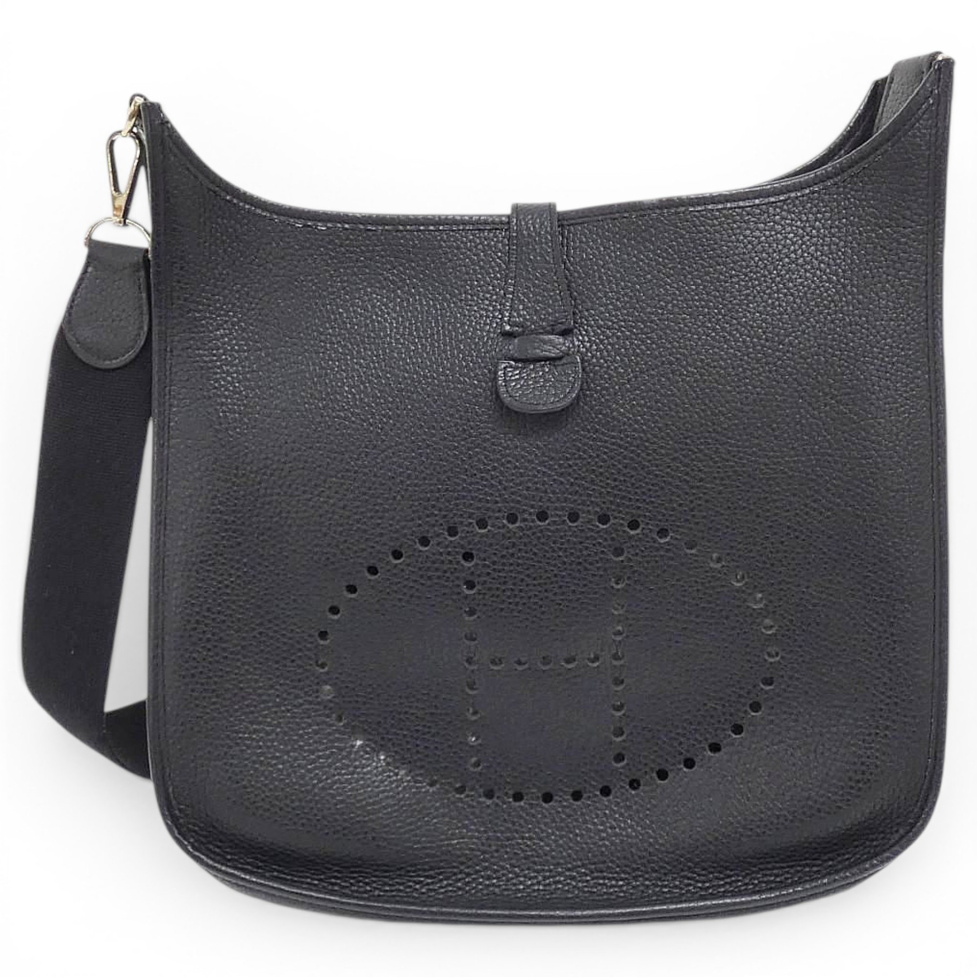 Evelyne leather handbag