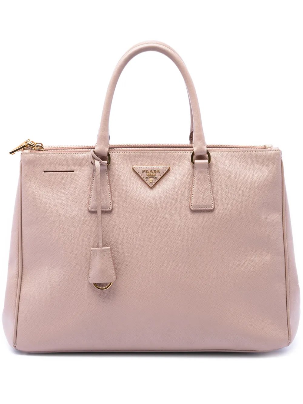 Prada 2013-2026 Large Saffiano Lux Galleria Double Zip satchel