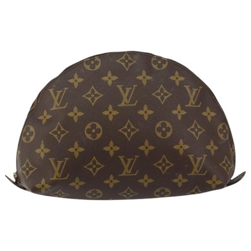 Leather vanity case