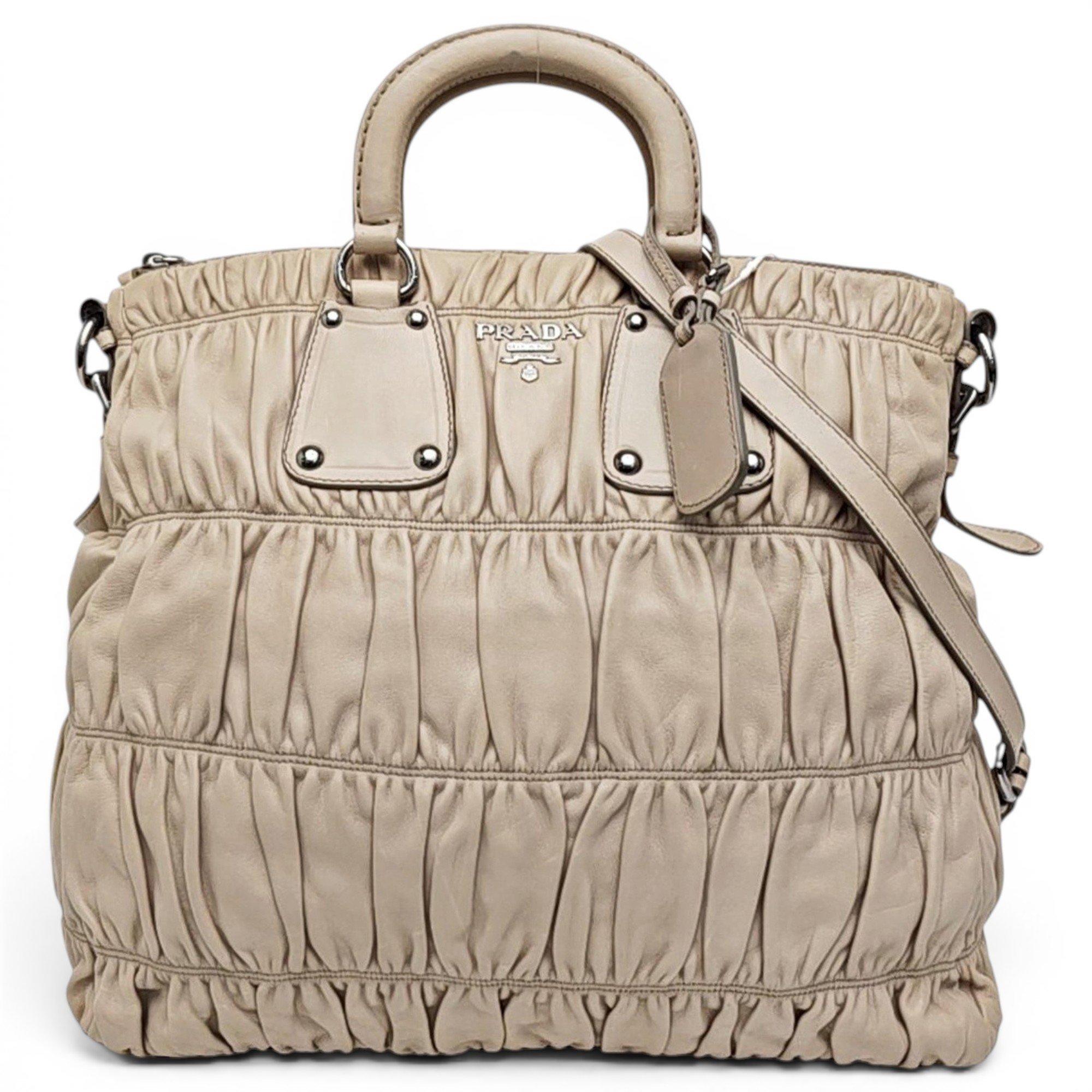Leather handbag