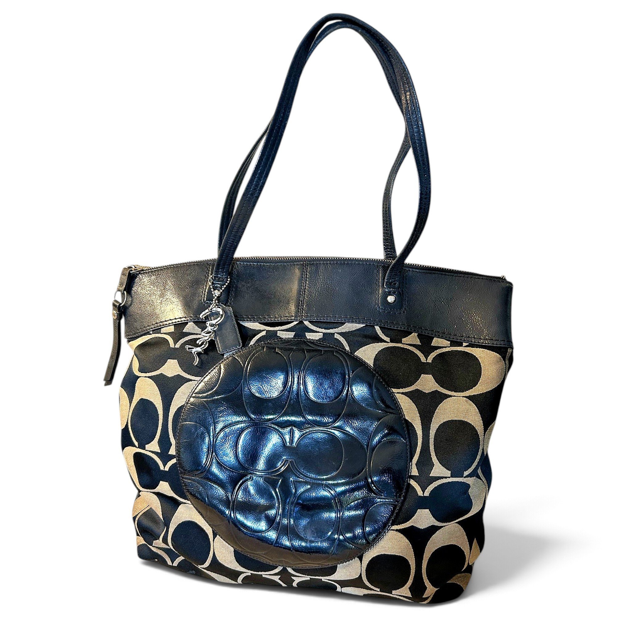 Coach CITY ZIP TOTE cloth tote