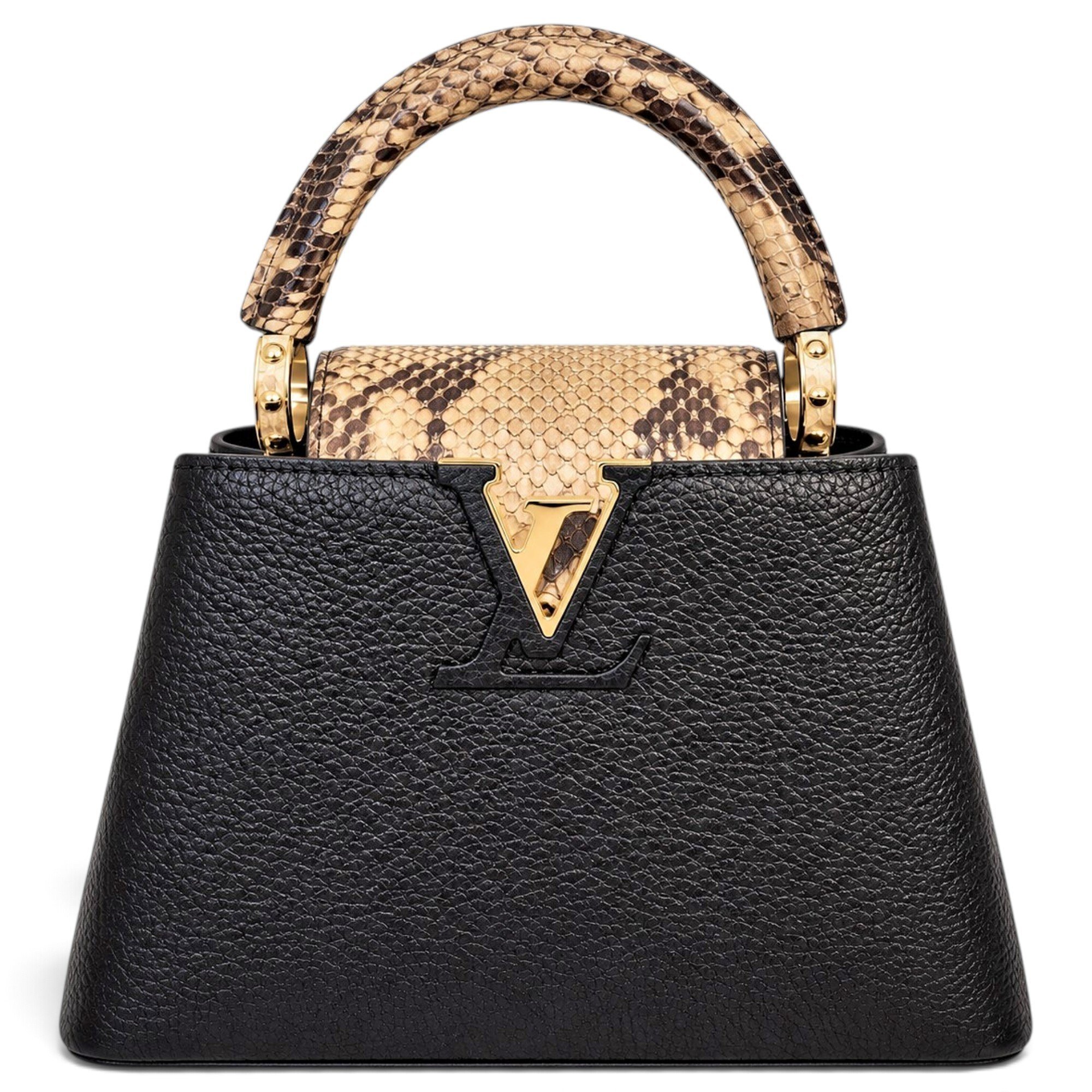 Capucines leather handbag