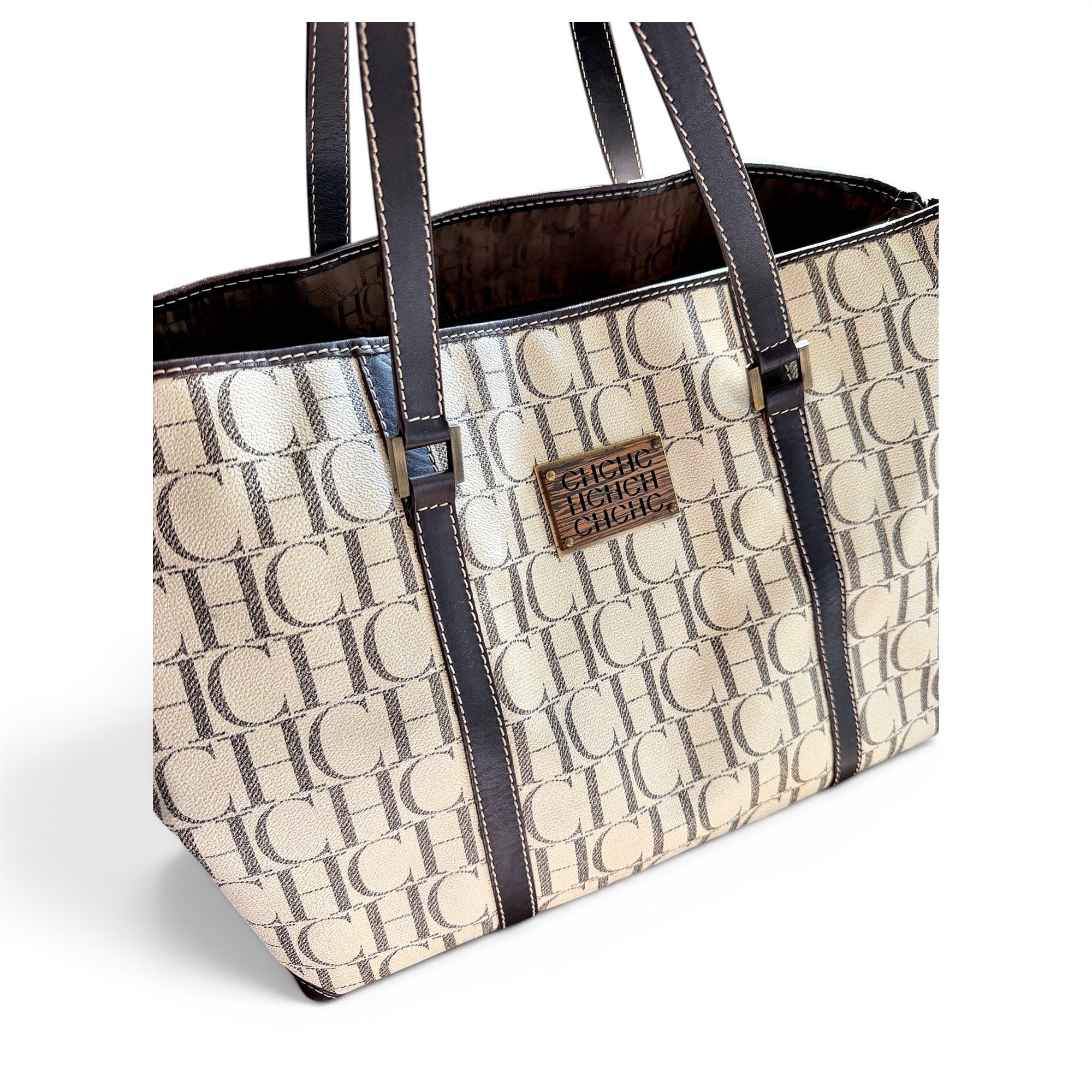 Carolina Herrera Leather tote