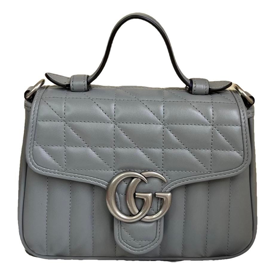GG Marmont Flap leather handbag