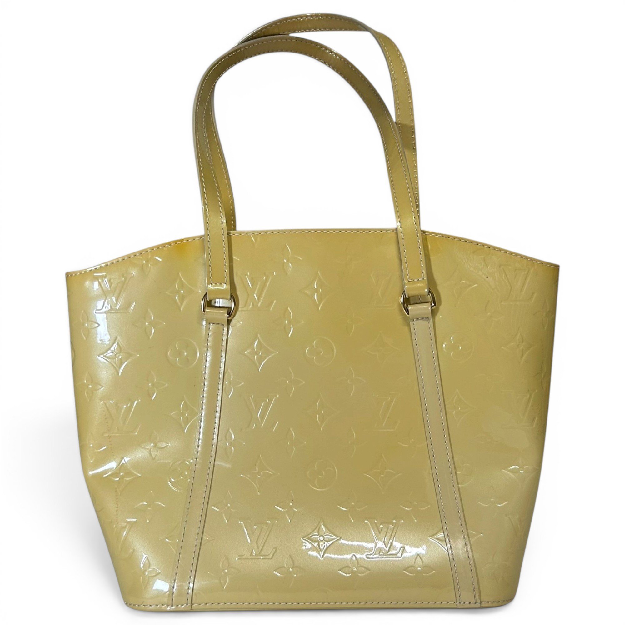 Avalon patent leather tote
