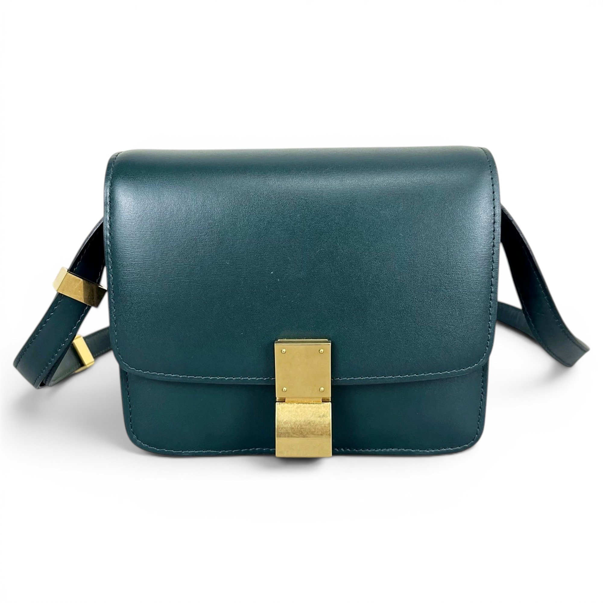 Classic leather handbag