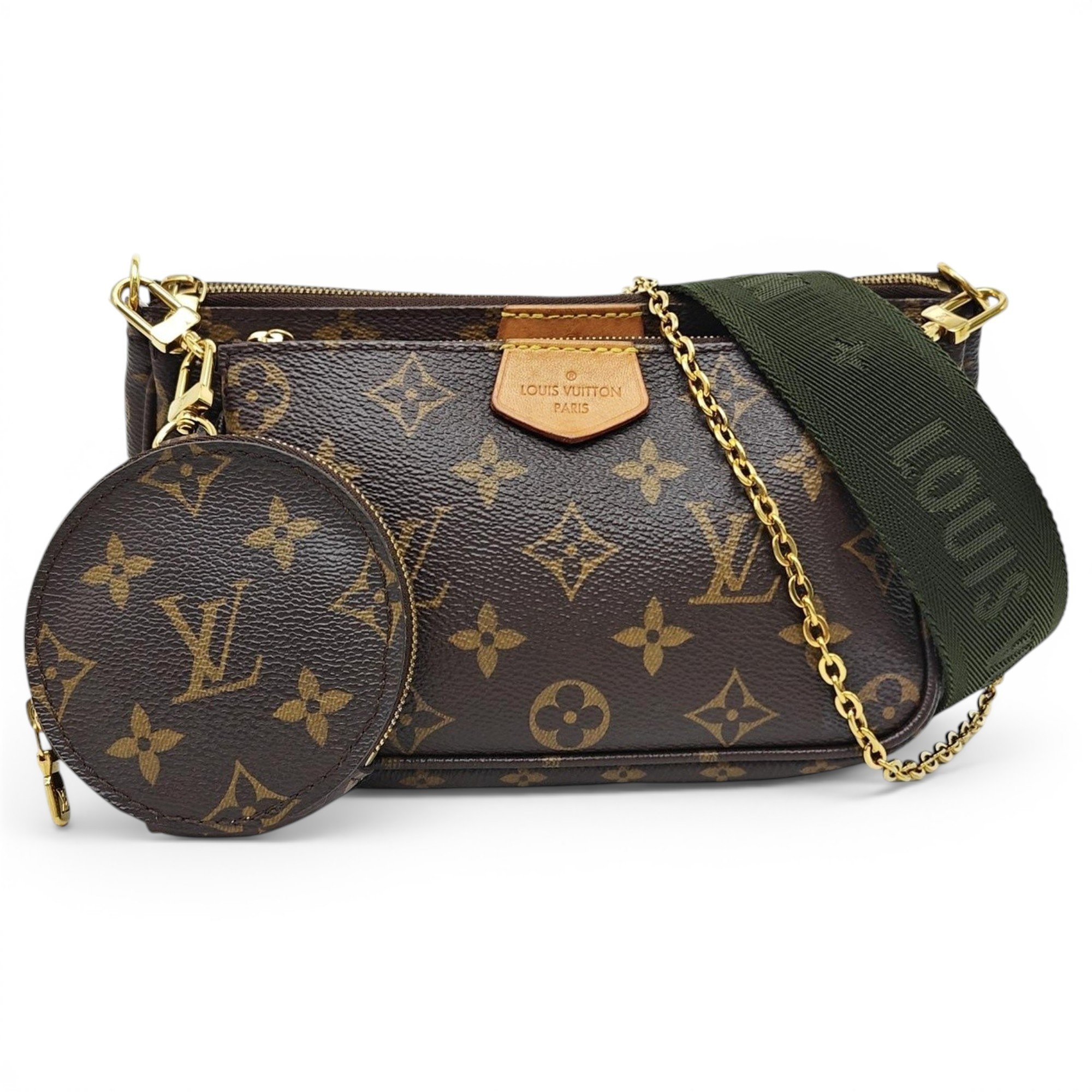Louis Vuitton Maxi Multi Pochette Accessoires leather handbag