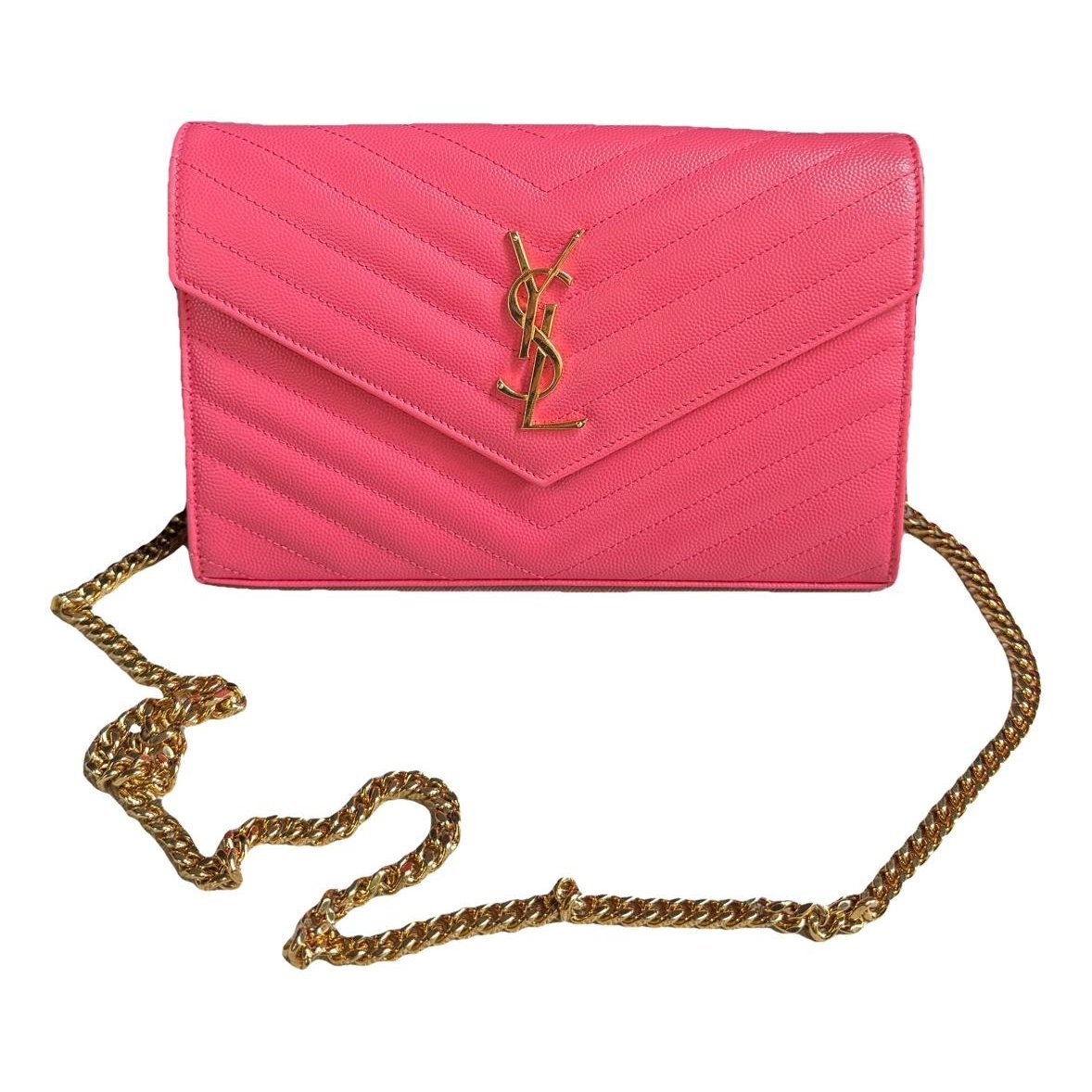 Portefeuille enveloppe leather handbag