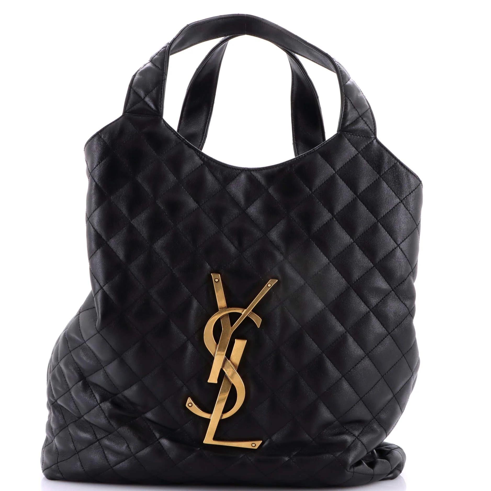 Leather tote