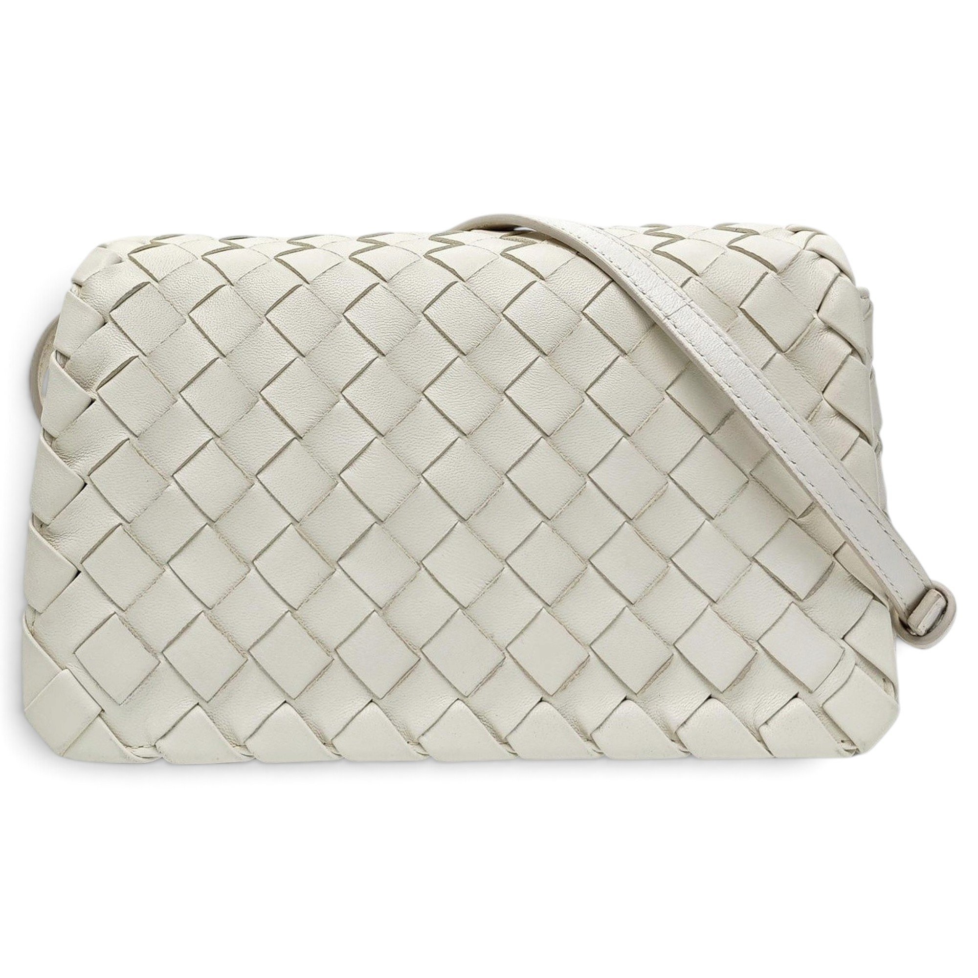 Loop leather handbag
