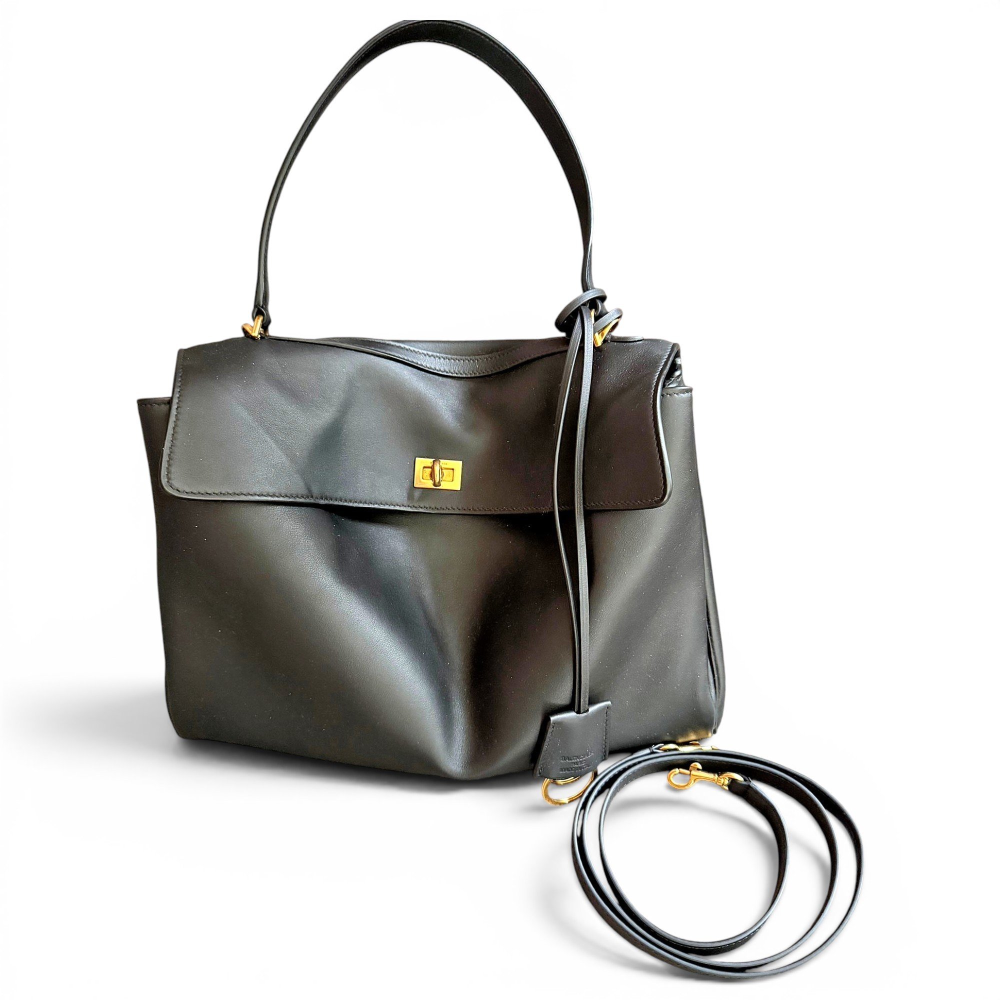 Leather handbag