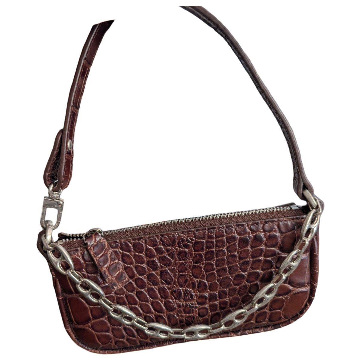 By Far Rachel leather handbag