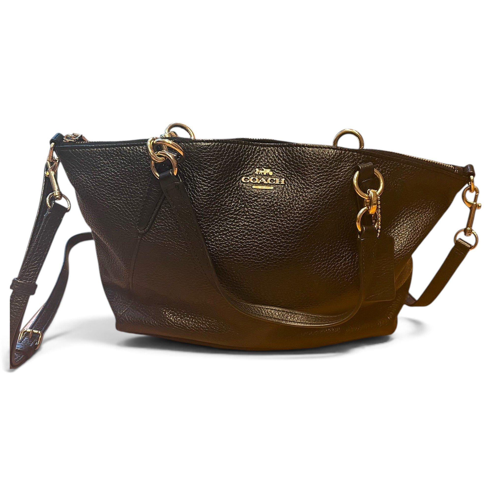 Leather satchel