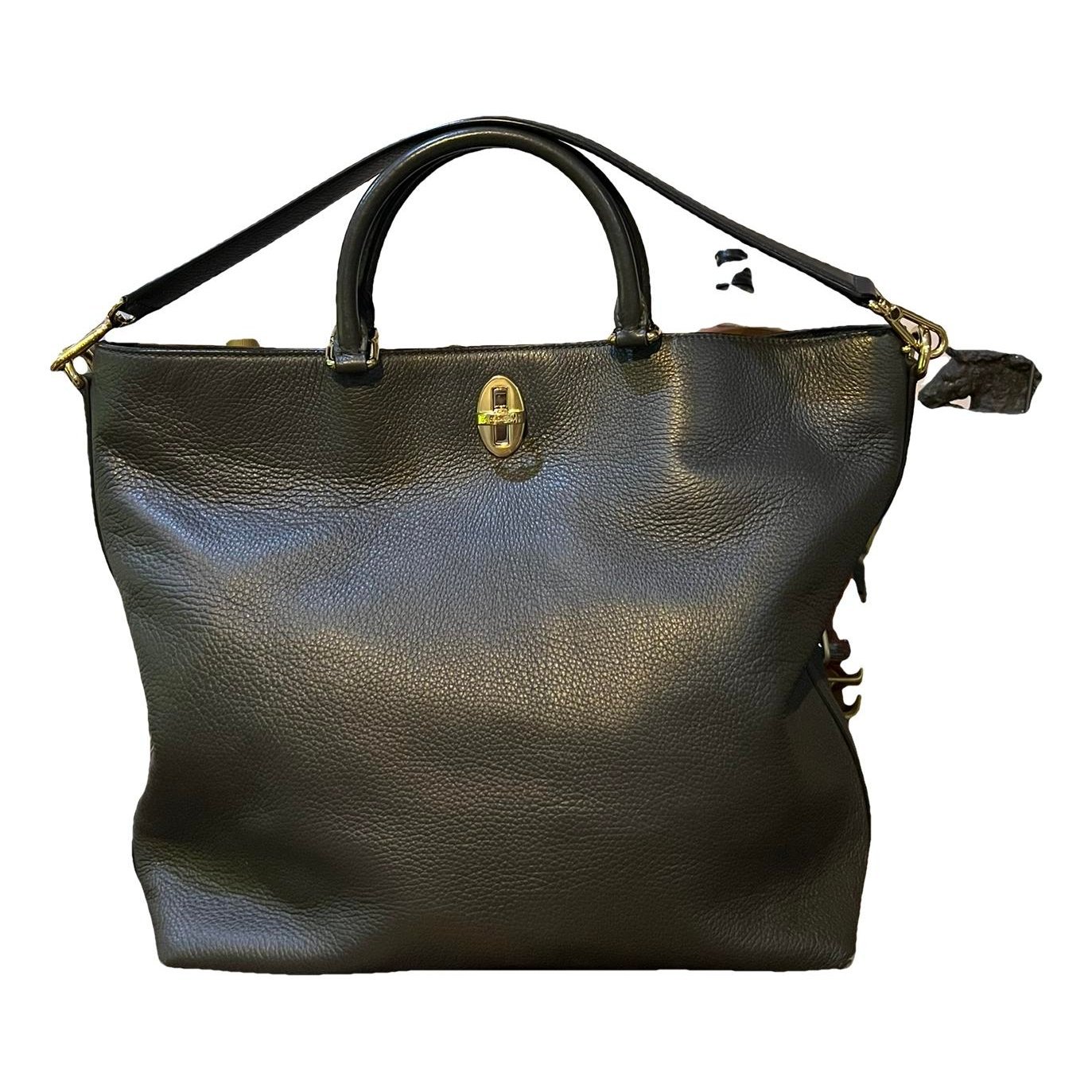 Leather handbag