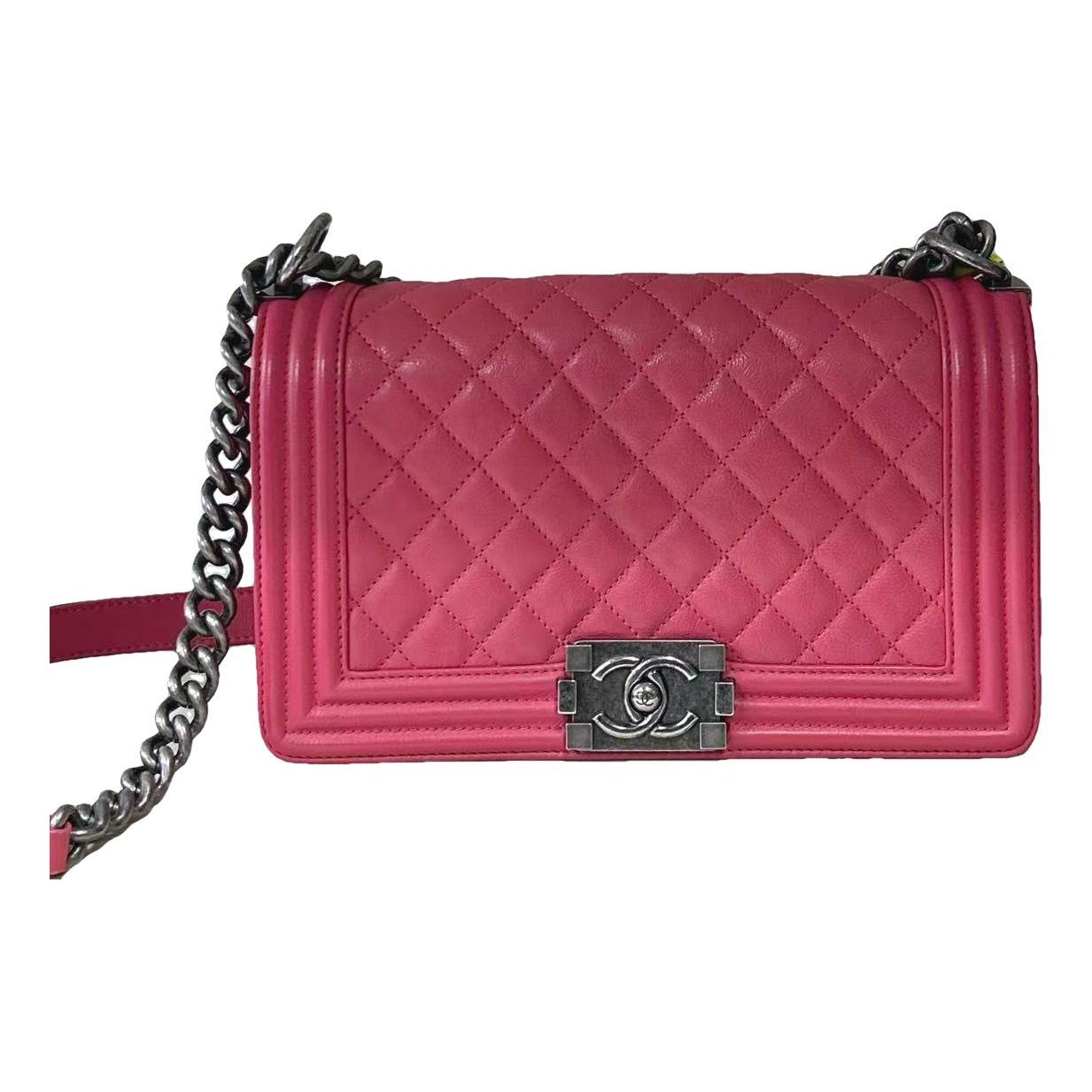 Boy leather crossbody bag