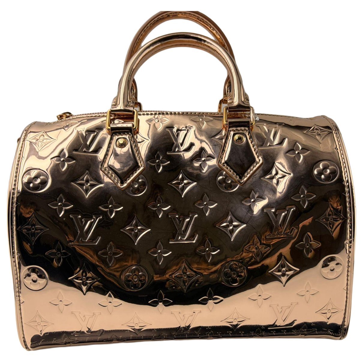 Speedy Bandoulière patent leather handbag