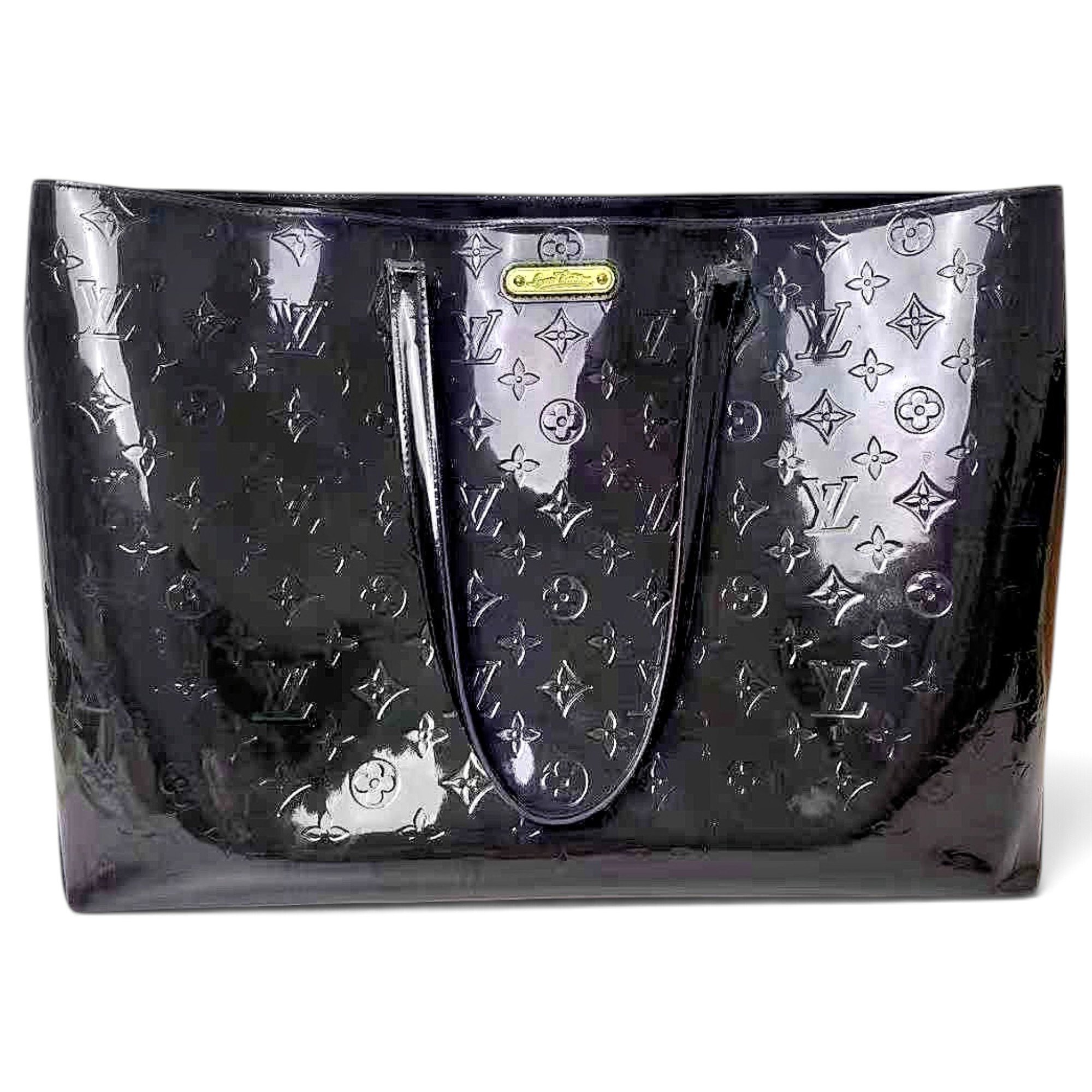 Louis Vuitton Wilshire patent leather tote