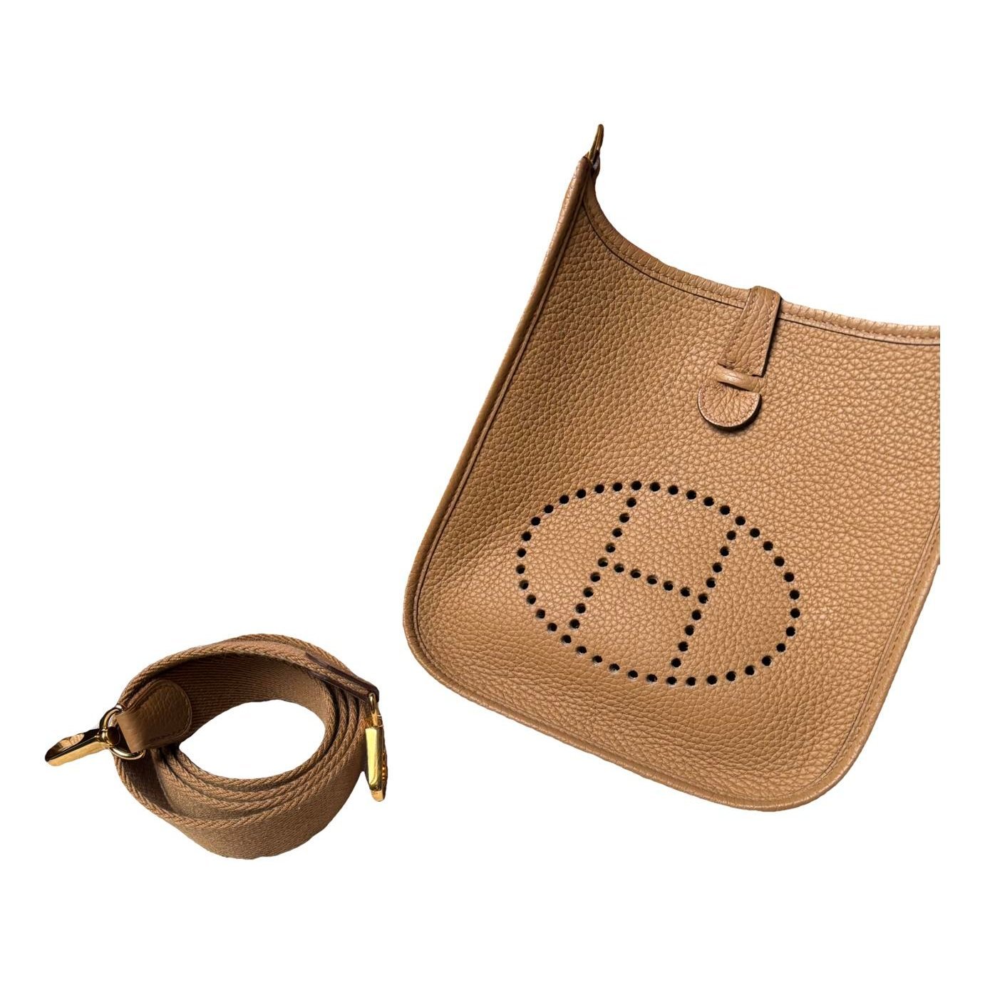 Hermes Evelyne Handbag Biscuit