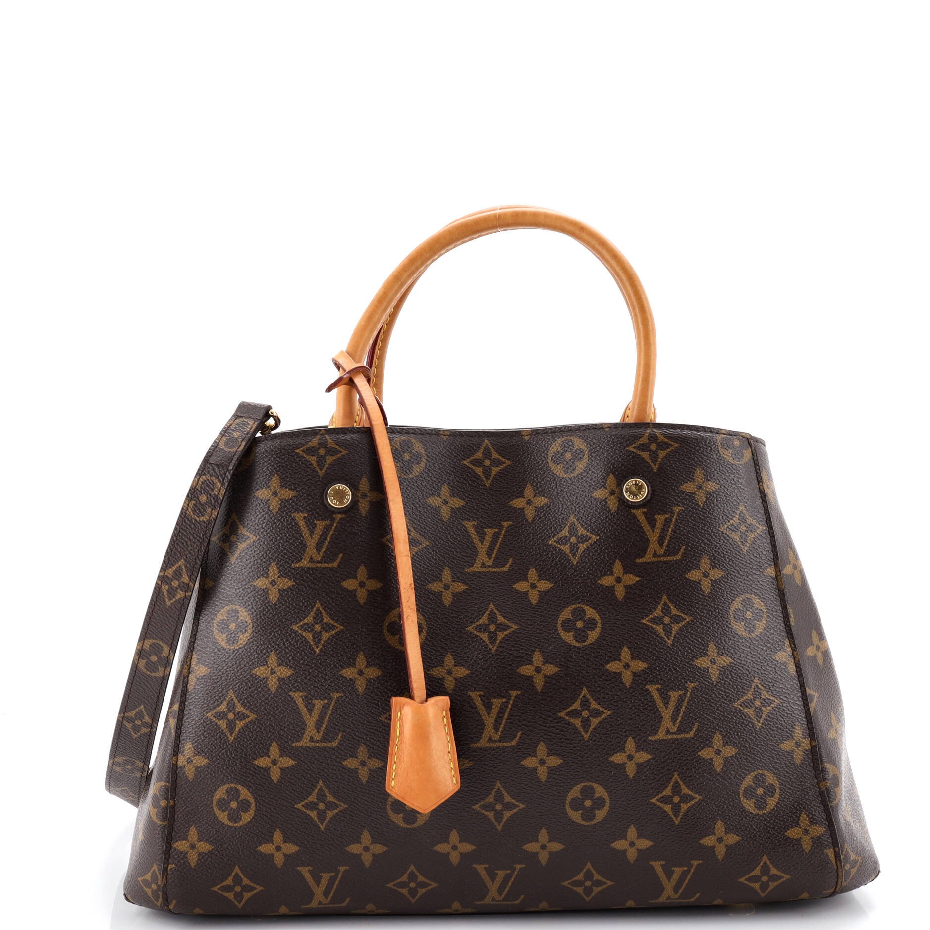 Louis Vuitton Montaigne Handbag Monogram Canvas MM